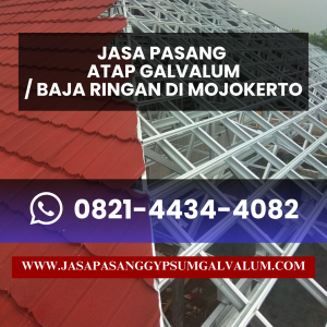 Borongan Rangka Atap Galvalum Mojokerto